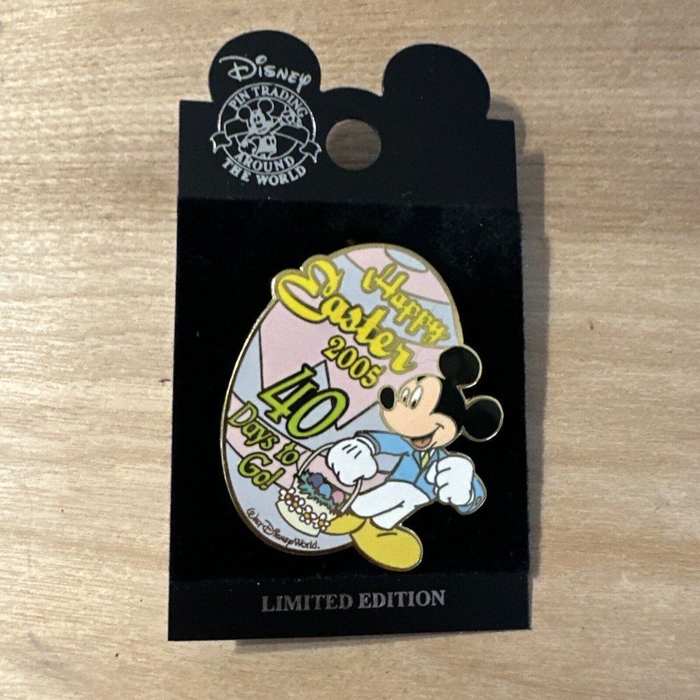 Mickey Mouse Easter Egg 2005 Walt Disney World Pins Trading Limited Edition